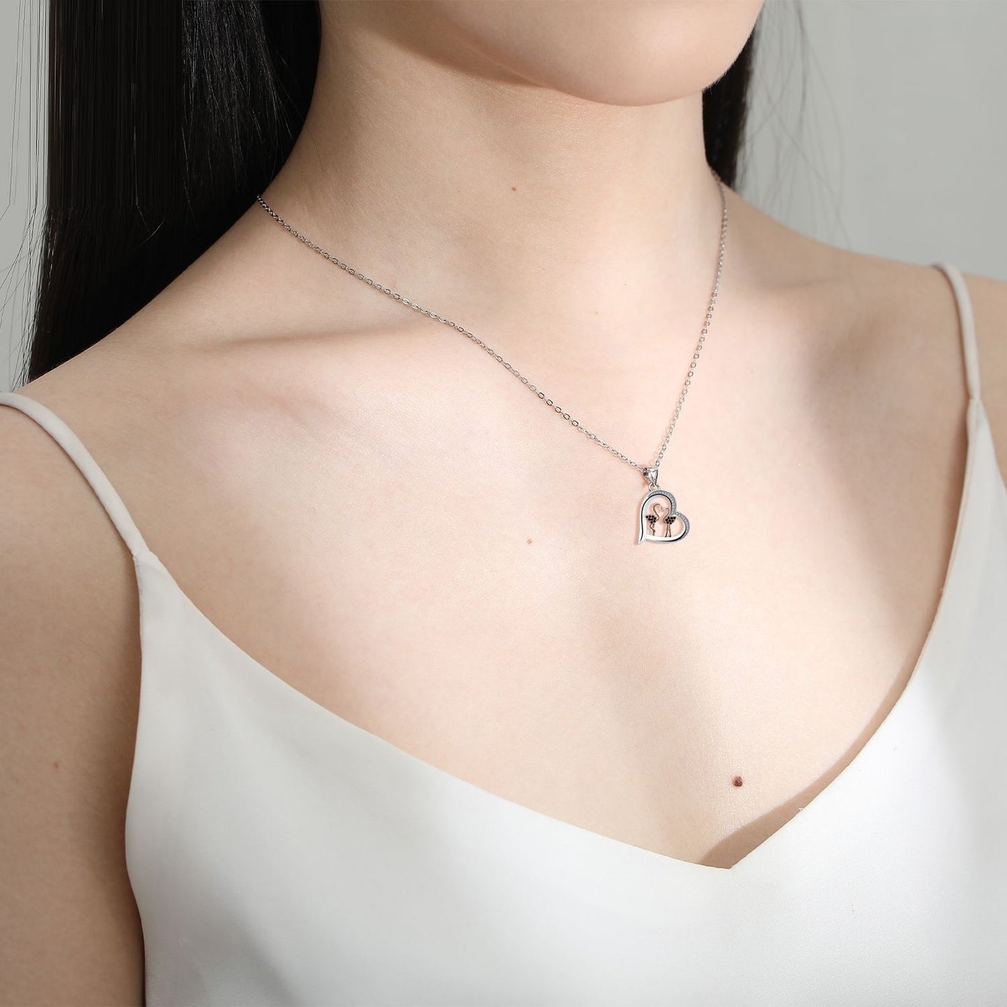 Auroria-Jewelry Love Swan Love Necklace For Women