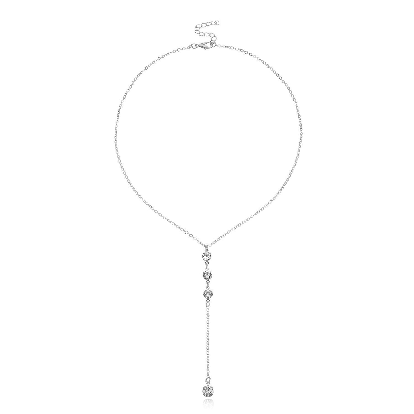 Auroria Fashion Casual Diamond Necklace
