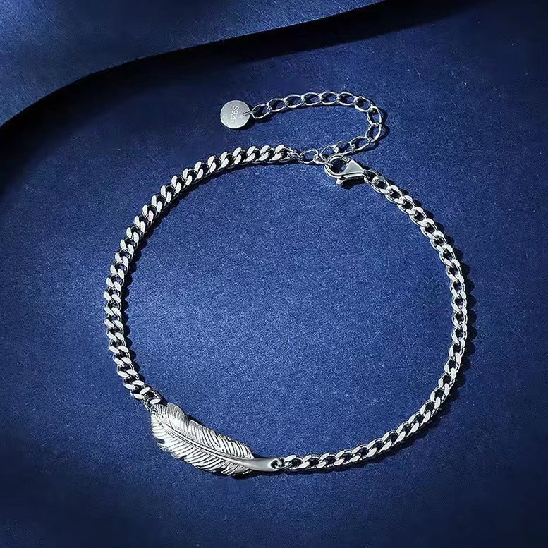 Auroria-Couple Bracelet Pair Of Feather Shells