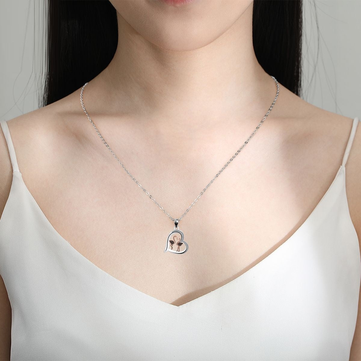 Auroria-Jewelry Love Swan Love Necklace For Women