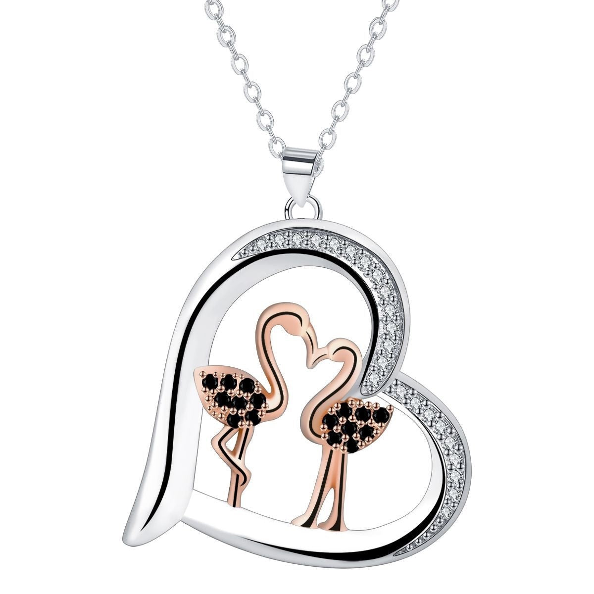 Auroria-Jewelry Love Swan Love Necklace For Women