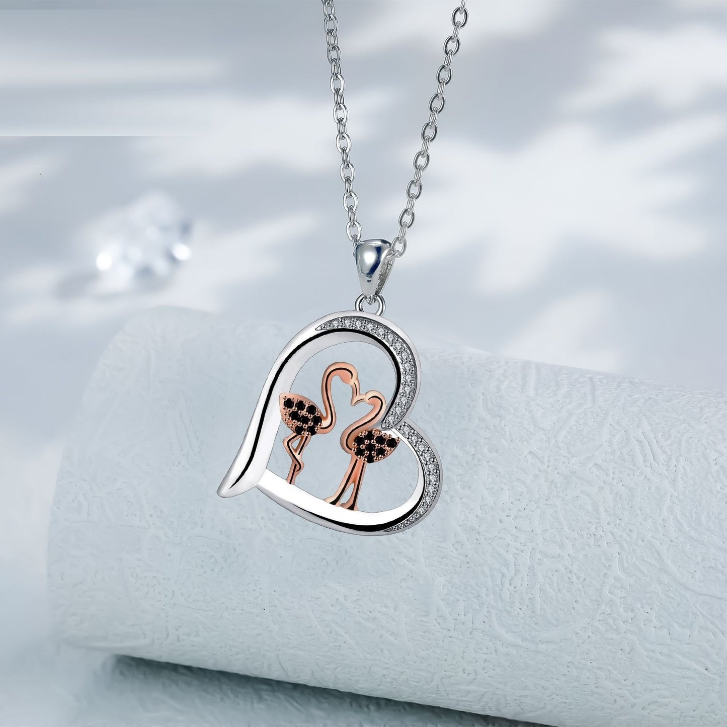 Auroria-Jewelry Love Swan Love Necklace For Women
