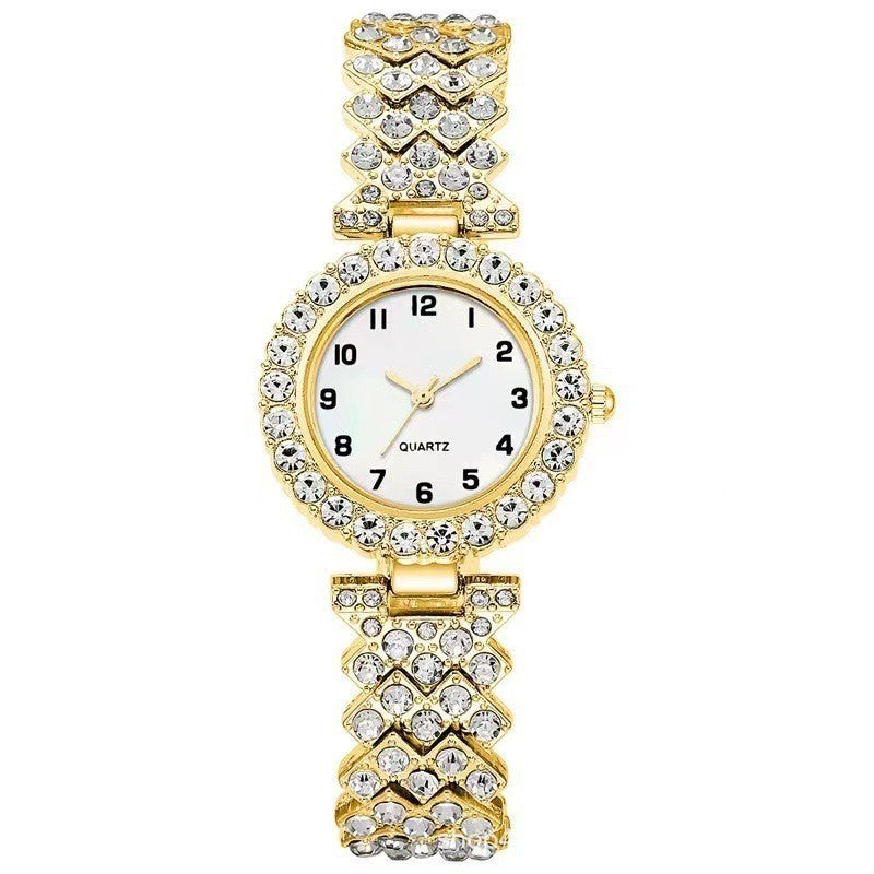 Auroria-Fashion Jewelry 2pcs Luxury Fashion Women Watch