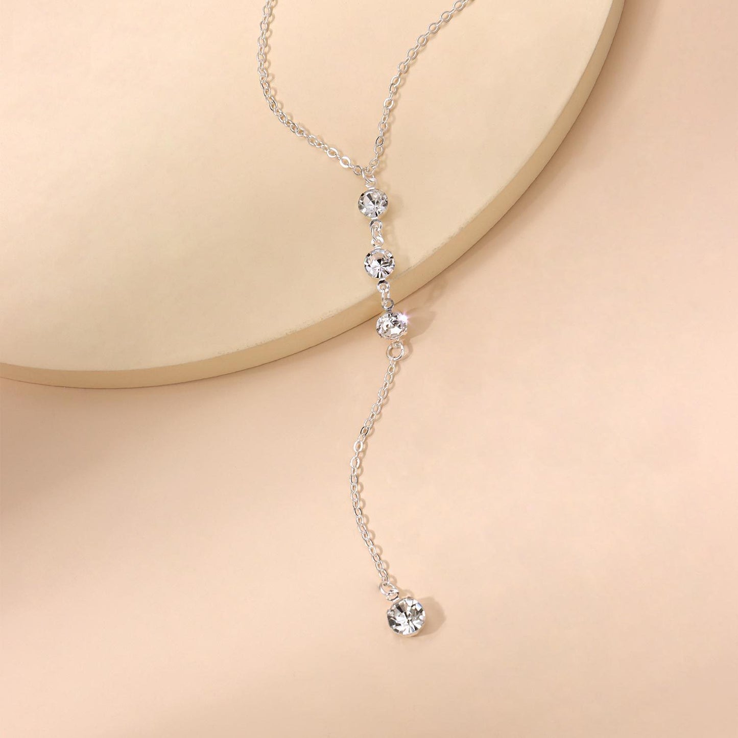 Auroria Fashion Casual Diamond Necklace