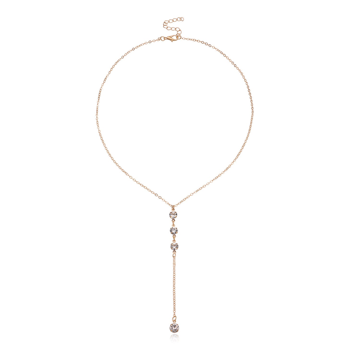 Auroria Fashion Casual Diamond Necklace