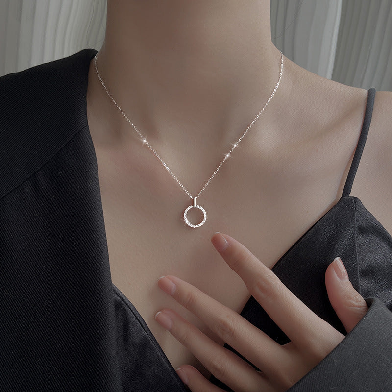 Auroria-Sterling Silver Necklace For Women